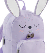Mini Rucksack, Lila Kaninchen